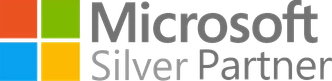 microsoft silver logo